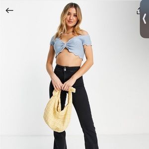 Miss Selfridge knit Crop